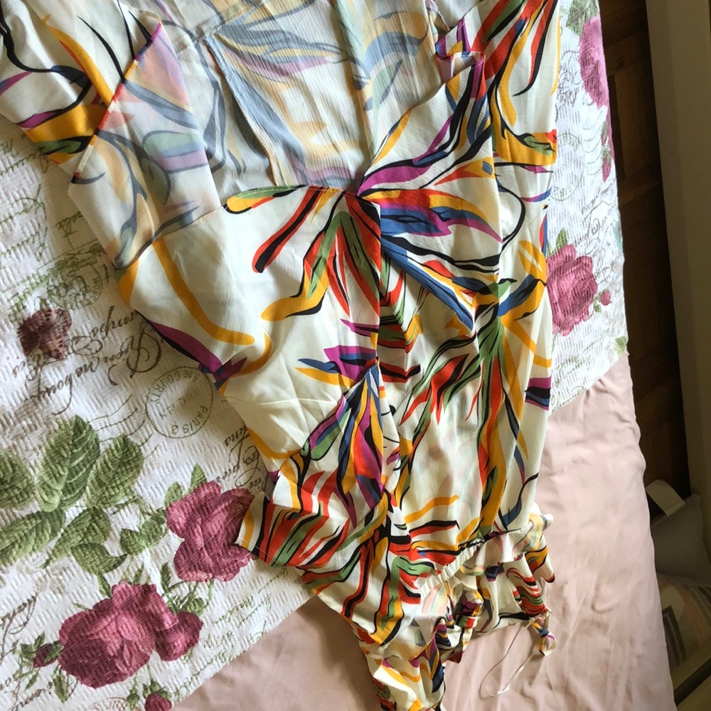 New never used Floral cocktail dress